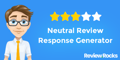 Neutral Review Response Generator